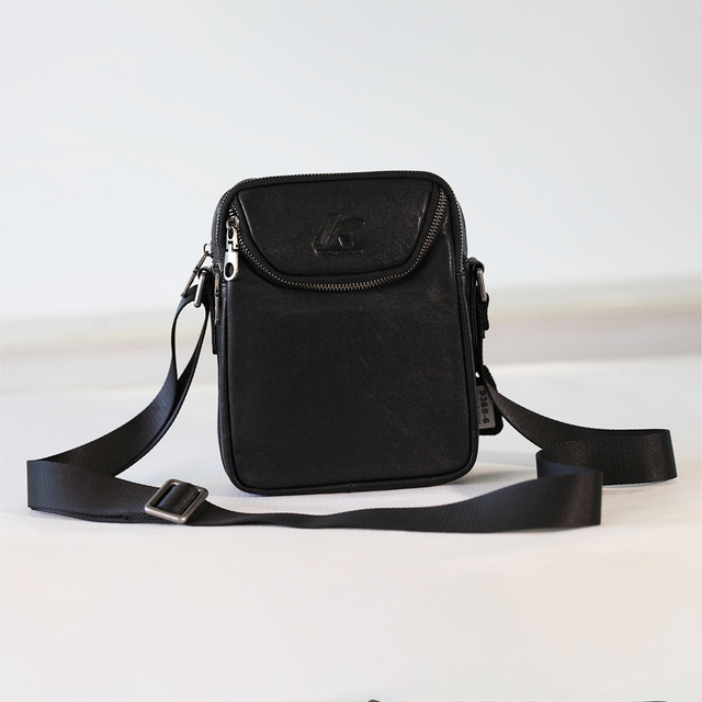 Business Crossbody Bag with Multi-functional Pockets
