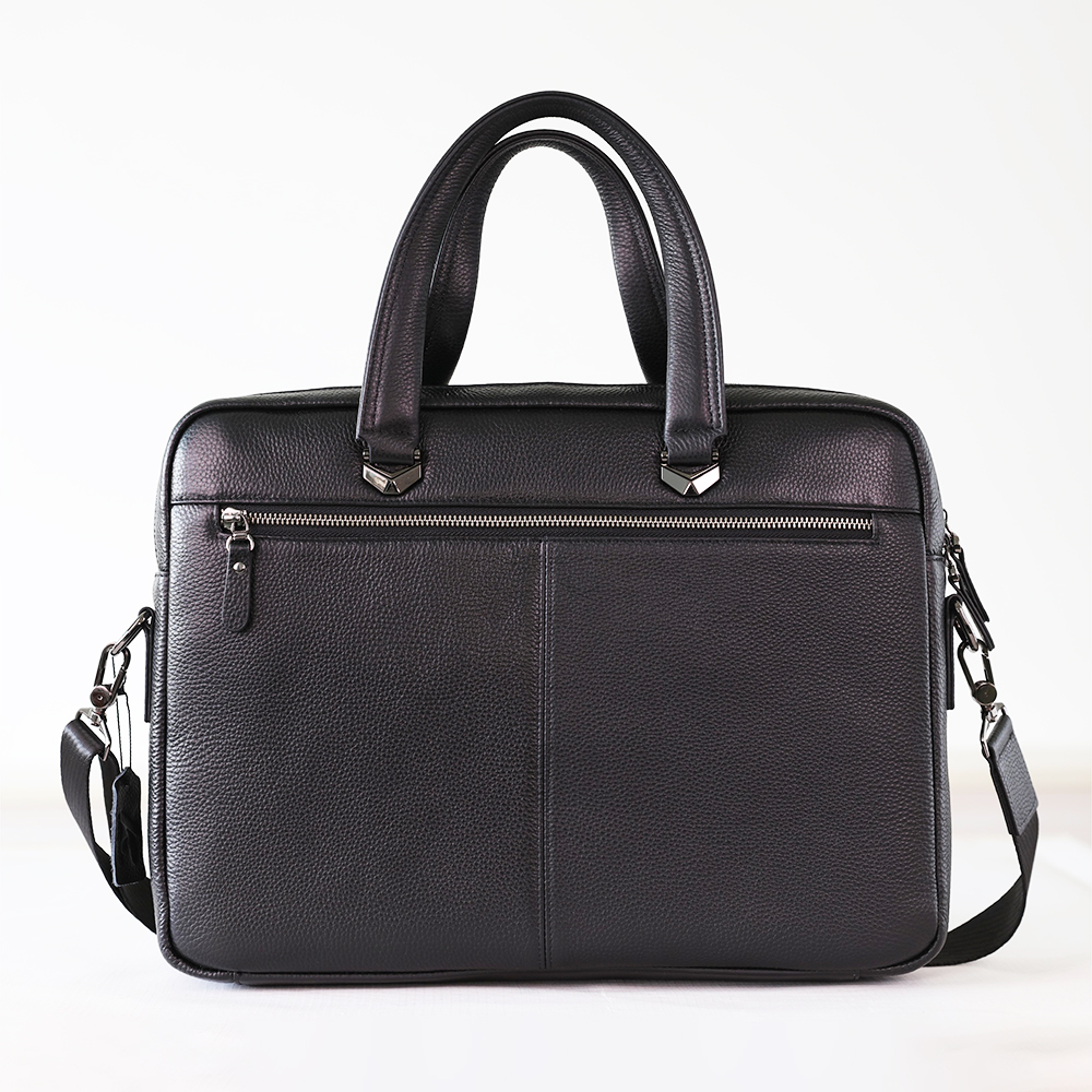 Men's Real Leather Messenger Bag 16 Inches Laptop Briefcase Business Satchel Computer Handbag Shoulder Bag