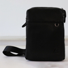 Small Genuine Leather Chest Shoulder Daypack Waterproof Square-shaped Crossbody Bag