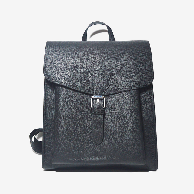 Elegant Leather Laptop Backpack