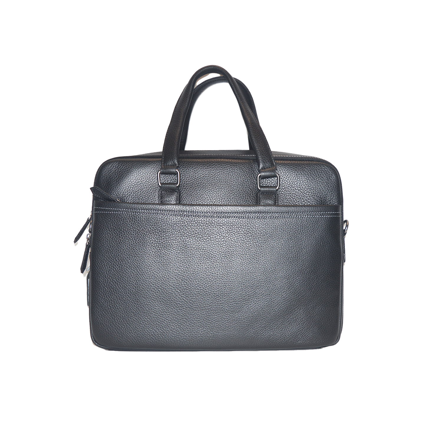 High Quality Double Zipper Style Men's Hard Briefcase Business Messenger Bag Large Capacity Laptop Bag
